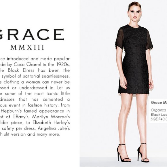 NEW* Grace MMXIII Brian Mini Dress Lined - BLACK - Picture 9 of 10
